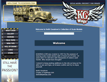 Tablet Screenshot of kgwings.com
